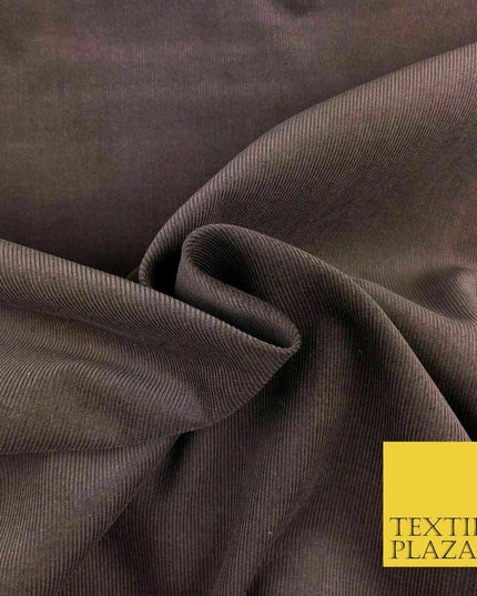 10 COLOURS -  Premium Plain Needlecord Fabric Babycord Corduroy Dress Craft 44"