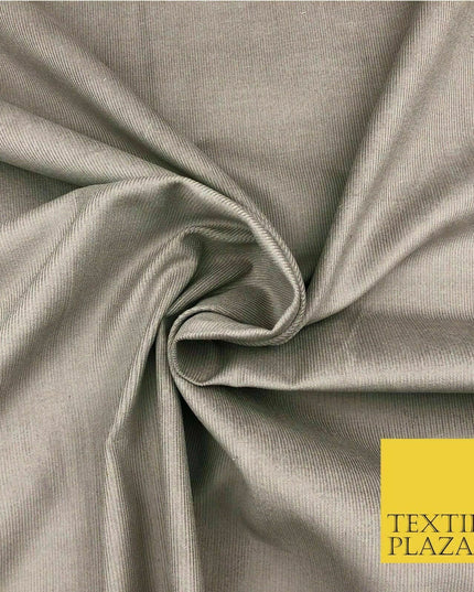10 COLOURS -  Premium Plain Needlecord Fabric Babycord Corduroy Dress Craft 44"