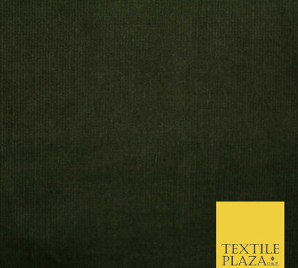 10 COLOURS -  Premium Plain Needlecord Fabric Babycord Corduroy Dress Craft 44"