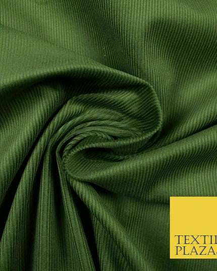 10 COLOURS -  Premium Plain Needlecord Fabric Babycord Corduroy Dress Craft 44"