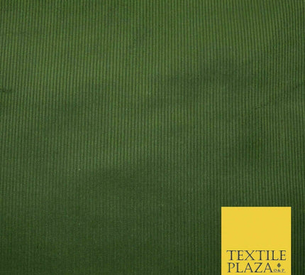 10 COLOURS -  Premium Plain Needlecord Fabric Babycord Corduroy Dress Craft 44"