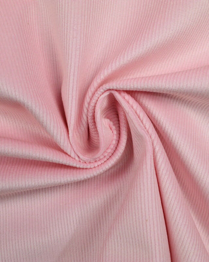 10 COLOURS -  Premium Plain Needlecord Fabric Babycord Corduroy Dress Craft 44"