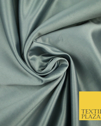 Plain Smooth Matt Dull Duchess Satin Dress Fabric Material Bridal Wedding 58"