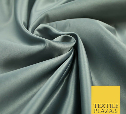 Plain Smooth Matt Dull Duchess Satin Dress Fabric Material Bridal Wedding 58"