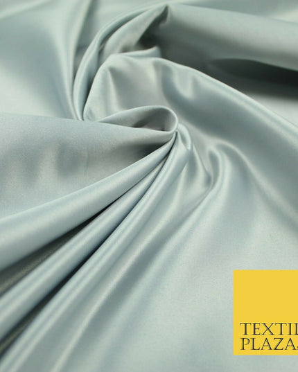 Plain Smooth Matt Dull Duchess Satin Dress Fabric Material Bridal Wedding 58"