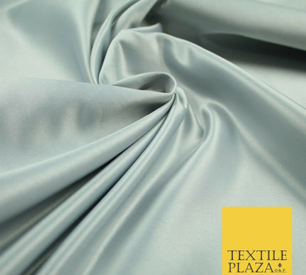 Plain Smooth Matt Dull Duchess Satin Dress Fabric Material Bridal Wedding 58"