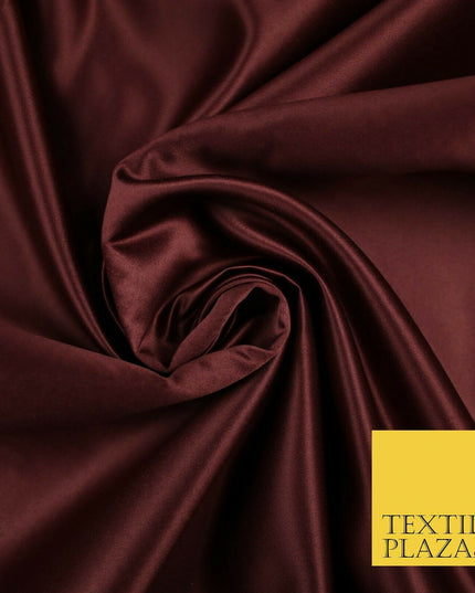 Plain Smooth Matt Dull Duchess Satin Dress Fabric Material Bridal Wedding 58"