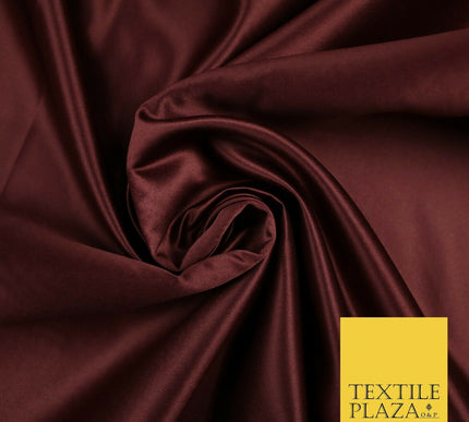 Plain Smooth Matt Dull Duchess Satin Dress Fabric Material Bridal Wedding 58"