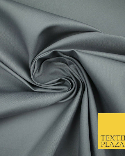 20 COLOURS - Premium Polycotton Drill Fabric Twill Uniform Workwear Dress Craft