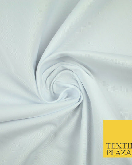 20 COLOURS - Premium Polycotton Drill Fabric Twill Uniform Workwear Dress Craft