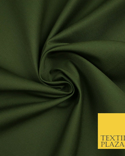 20 COLOURS - Premium Polycotton Drill Fabric Twill Uniform Workwear Dress Craft