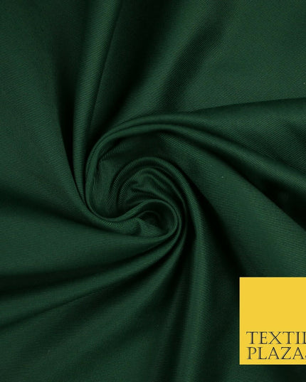 20 COLOURS - Premium Polycotton Drill Fabric Twill Uniform Workwear Dress Craft