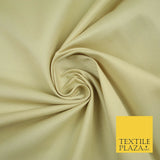 20 COLOURS - Premium Polycotton Drill Fabric Twill Uniform Workwear Dress Craft