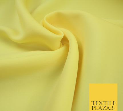 LEMON YELLOW Premium Plain 2mm Neoprene Fabric - Scuba Foam Material 150cm 6163