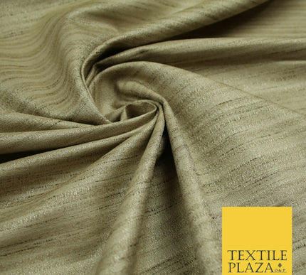 30 COLOURS Plain Dyed Slubbed Textured Faux Dupion Raw Silk 100%Polyester Fabric