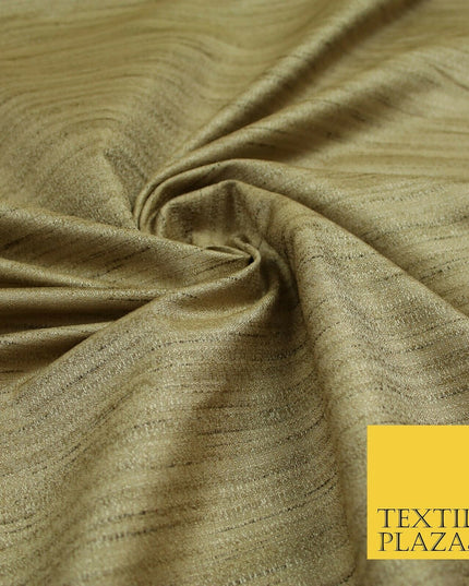 30 COLOURS Plain Dyed Slubbed Textured Faux Dupion Raw Silk 100%Polyester Fabric