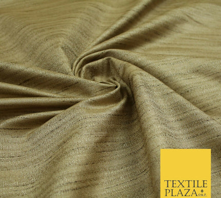 30 COLOURS Plain Dyed Slubbed Textured Faux Dupion Raw Silk 100%Polyester Fabric