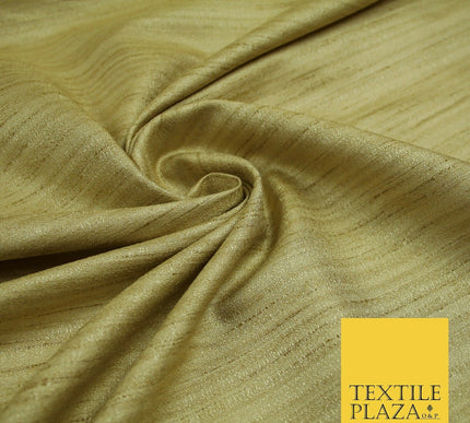 30 COLOURS Plain Dyed Slubbed Textured Faux Dupion Raw Silk 100%Polyester Fabric