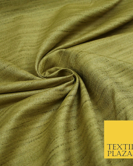 30 COLOURS Plain Dyed Slubbed Textured Faux Dupion Raw Silk 100%Polyester Fabric