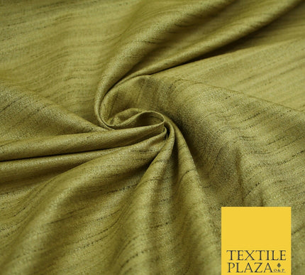 30 COLOURS Plain Dyed Slubbed Textured Faux Dupion Raw Silk 100%Polyester Fabric