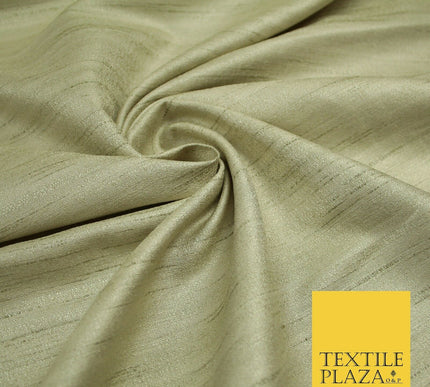 30 COLOURS Plain Dyed Slubbed Textured Faux Dupion Raw Silk 100%Polyester Fabric