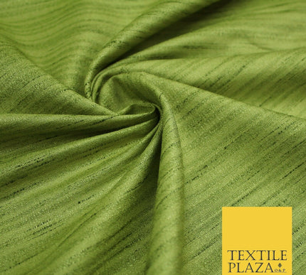 30 COLOURS Plain Dyed Slubbed Textured Faux Dupion Raw Silk 100%Polyester Fabric