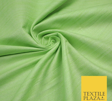 30 COLOURS Plain Dyed Slubbed Textured Faux Dupion Raw Silk 100%Polyester Fabric