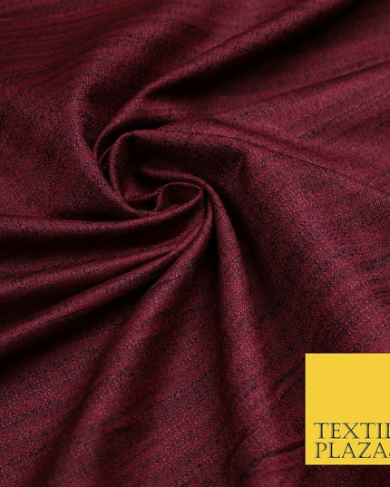 30 COLOURS Plain Dyed Slubbed Textured Faux Dupion Raw Silk 100%Polyester Fabric
