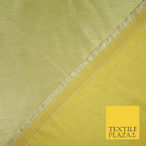 50 COLOURS Plain Dyed Two Tone Shot Heavy Slubbed Faux Dupion Raw Silk Fabric