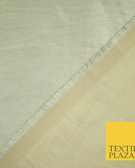 50 COLOURS Plain Dyed Two Tone Shot Heavy Slubbed Faux Dupion Raw Silk Fabric