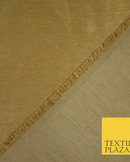 50 COLOURS Plain Dyed Two Tone Shot Heavy Slubbed Faux Dupion Raw Silk Fabric