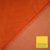 50 COLOURS Plain Dyed Two Tone Shot Heavy Slubbed Faux Dupion Raw Silk Fabric
