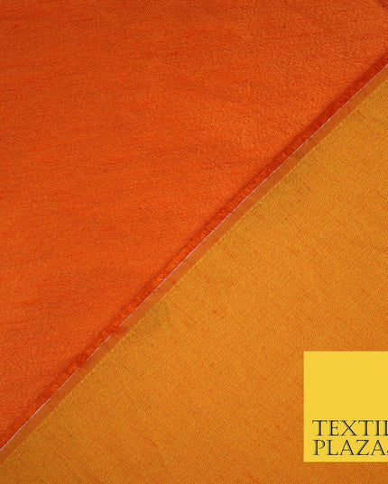 50 COLOURS Plain Dyed Two Tone Shot Heavy Slubbed Faux Dupion Raw Silk Fabric