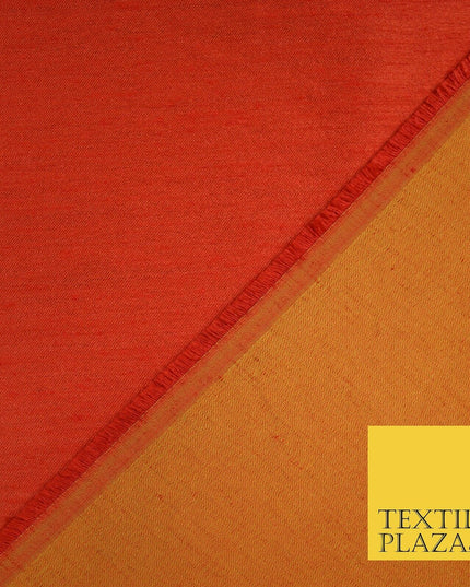 50 COLOURS Plain Dyed Two Tone Shot Heavy Slubbed Faux Dupion Raw Silk Fabric