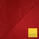 50 COLOURS Plain Dyed Two Tone Shot Heavy Slubbed Faux Dupion Raw Silk Fabric