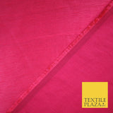 50 COLOURS Plain Dyed Two Tone Shot Heavy Slubbed Faux Dupion Raw Silk Fabric