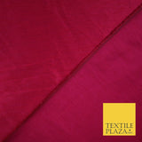 50 COLOURS Plain Dyed Two Tone Shot Heavy Slubbed Faux Dupion Raw Silk Fabric