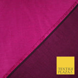 50 COLOURS Plain Dyed Two Tone Shot Heavy Slubbed Faux Dupion Raw Silk Fabric