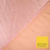 50 COLOURS Plain Dyed Two Tone Shot Heavy Slubbed Faux Dupion Raw Silk Fabric