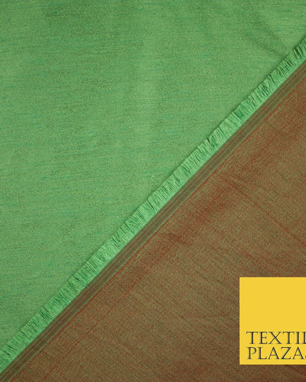 50 COLOURS Plain Dyed Two Tone Shot Heavy Slubbed Faux Dupion Raw Silk Fabric