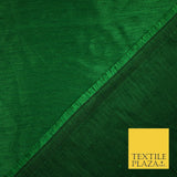 50 COLOURS Plain Dyed Two Tone Shot Heavy Slubbed Faux Dupion Raw Silk Fabric