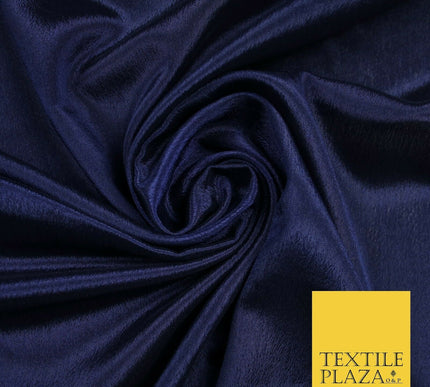 OVER 40 COLOURS - Premium Silky Crinkle Georgette Sheer Dress Drape Fabric 44"