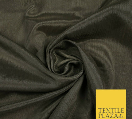 OVER 40 COLOURS - Premium Silky Crinkle Georgette Sheer Dress Drape Fabric 44"