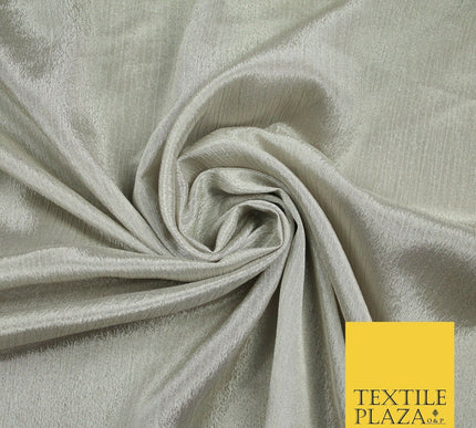 OVER 40 COLOURS - Premium Silky Crinkle Georgette Sheer Dress Drape Fabric 44"