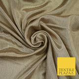 OVER 40 COLOURS - Premium Silky Crinkle Georgette Sheer Dress Drape Fabric 44"