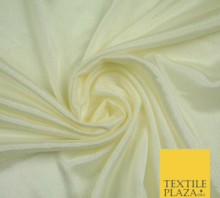 OVER 40 COLOURS - Premium Silky Crinkle Georgette Sheer Dress Drape Fabric 44"