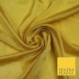 OVER 40 COLOURS - Premium Silky Crinkle Georgette Sheer Dress Drape Fabric 44"