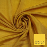 OVER 40 COLOURS - Premium Silky Crinkle Georgette Sheer Dress Drape Fabric 44"