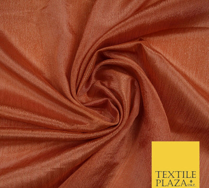 OVER 40 COLOURS - Premium Silky Crinkle Georgette Sheer Dress Drape Fabric 44"