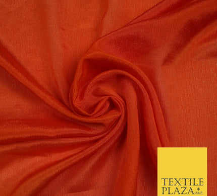 OVER 40 COLOURS - Premium Silky Crinkle Georgette Sheer Dress Drape Fabric 44"